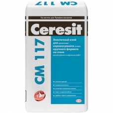 Клей для фасадной плитки и керамогранита Ceresit (Церезит) CМ 117