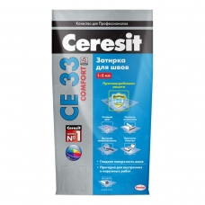 Затирка для узких швов (до 6 мм) Ceresit (Церезит) СЕ 33 Comfort