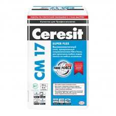 Клей для плитки Ceresit (Церезит) CМ 17 Super Flex