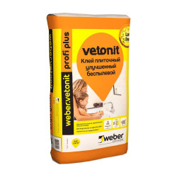 Клей для плитки Weber.Vetonit (Ветонит) Profi Plus, 25 кг