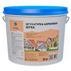 Готовая акриловая декоративная штукатурка DE LUXE Шуба Готовая акриловая декоративная штукатурка DE LUXE Шуба