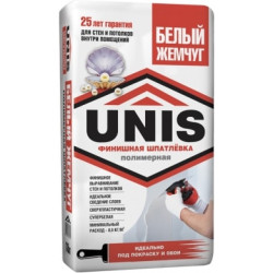Шпаклевка Белый жемчуг UNIS (Юнис) Шпаклевка Белый жемчуг UNIS (Юнис)