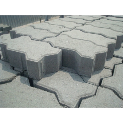 Брусчатка Волна ЭДД-2.8 серая бетонная‏
