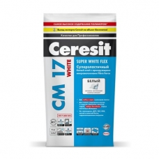 Клей для плитки Ceresit (Церезит) CM 17 Белый