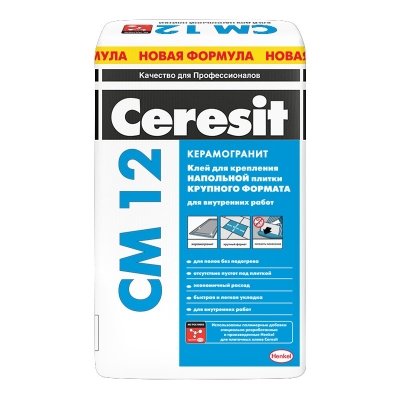 Клей для плитки Ceresit (Церезит) CМ 12 Керамогранит