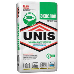 Штукатурка Экослой UNIS (Юнис) Штукатурка Экослой UNIS (Юнис)