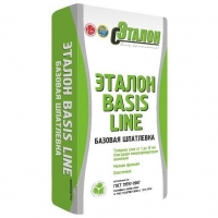 Эталон Basis Line шпатлевка базовая цементная (серая) Эталон