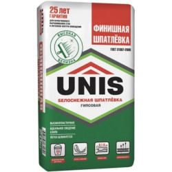 Финишная шпатлевка UNIS (Юнис) Финишная шпатлевка UNIS (Юнис)