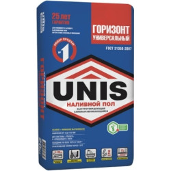 Наливной пол Горизонт Универсальный Быстротвердеющий UNIS (Юнис)