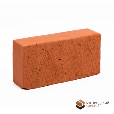 Кирпич керамический полнотелый одинарный (с фаской) М-200, Богородск