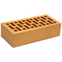 Кирпич Облицовочный Одинарный, 120x250x65 Солома