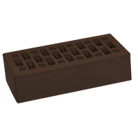 Кирпич Облицовочный Одинарный, М-150,120x250x65, шоколад