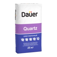Клей для керамогранита, натурального камня и клинкера Quartz, 25кг Dauer