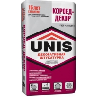 Штукатурка Короед-Декор UNIS (Юнис) Штукатурка Короед-Декор UNIS (Юнис)