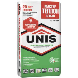 Штукатурка Мастер Теплон Белый UNIS (Юнис) Штукатурка Мастер Теплон Белый UNIS (Юнис)