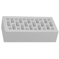 Облицовочный кирпич Одинарный, М-150,120x250x65, хром Облицовочный кирпич Одинарный, М-150,120x250x65, хром