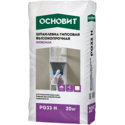 Шовсилк PG33 H шпаклёвка гипсовая высокопрочная Основит Шовсилк PG33 H шпаклёвка гипсовая высокопрочная Основит