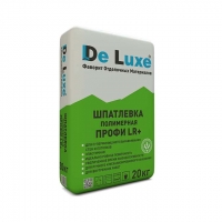 Шпатлевка Полимерная DE LUXE Профи LR+, 20кг