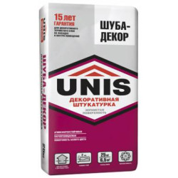 Декоративная штукатурка Шуба-Декор UNIS (Юнис)