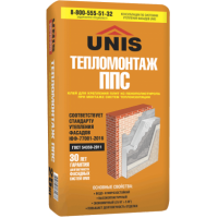 Клей Тепломонтаж ППС UNIS (Юнис)