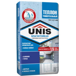 Штукатурка Теплон Универсальный UNIS (Юнис) Штукатурка Теплон Универсальный UNIS (Юнис)