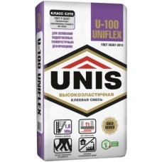 Плиточный клей U-100 Uniflex UNIS (Юнис)