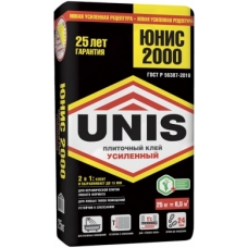 Плиточный клей Юнис 2000 UNIS