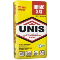Плиточный клей Юнис XXI UNIS