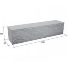 Облицовочный блок СКЦ-6Д бетонный серый