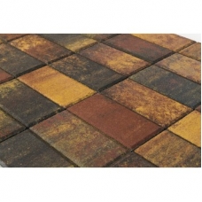 Тротуарная плитка Прямоугольник Color Mix Тип 3 «Мальва»