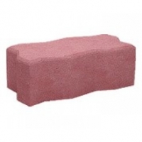 Тротуарная плитка Волна (цветная ЭДД-2.8)