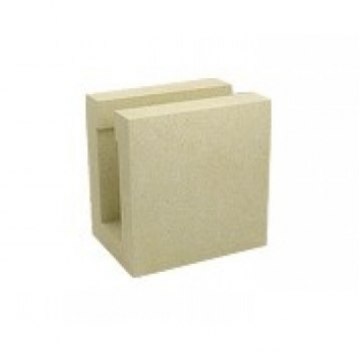 Облицовочный блок СКЦ-15СКМ бетонный перемычечный пастельный