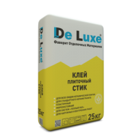 Плиточный клей DE LUXE Стик, 25кг Плиточный клей DE LUXE Стик, 25кг