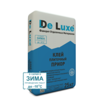 Клей плиточный ПРИОР зима DE LUXE, 25кг