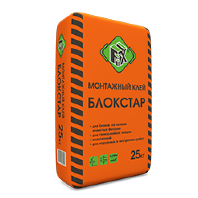 Монтажный клей FIX БЛОКСТАР, 25кг