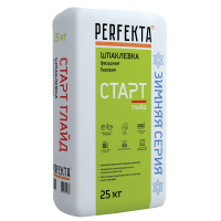 Шпаклевка цементная базовая Старт Глайд Зимняя серия Perfekta (Перфекта)